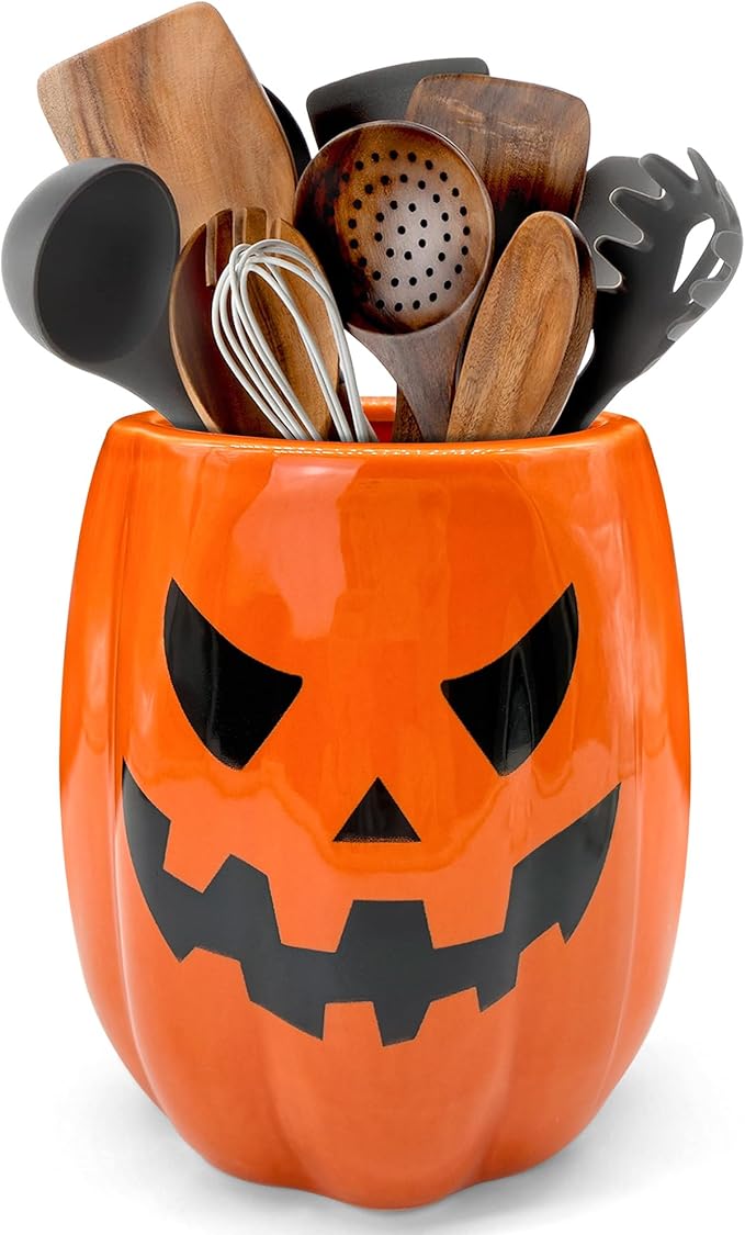 Pumpkin vase holder