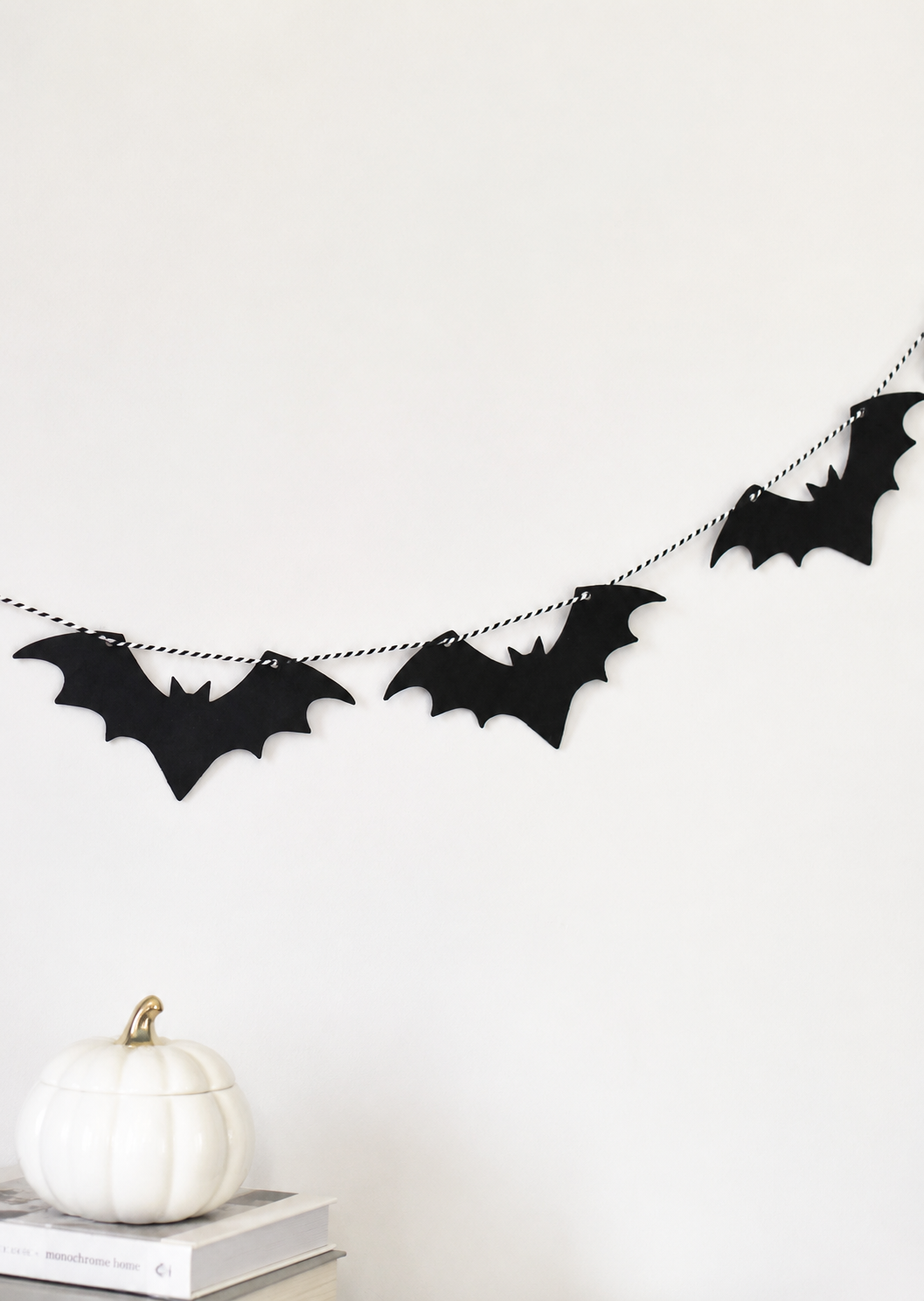 Vampire bat garland