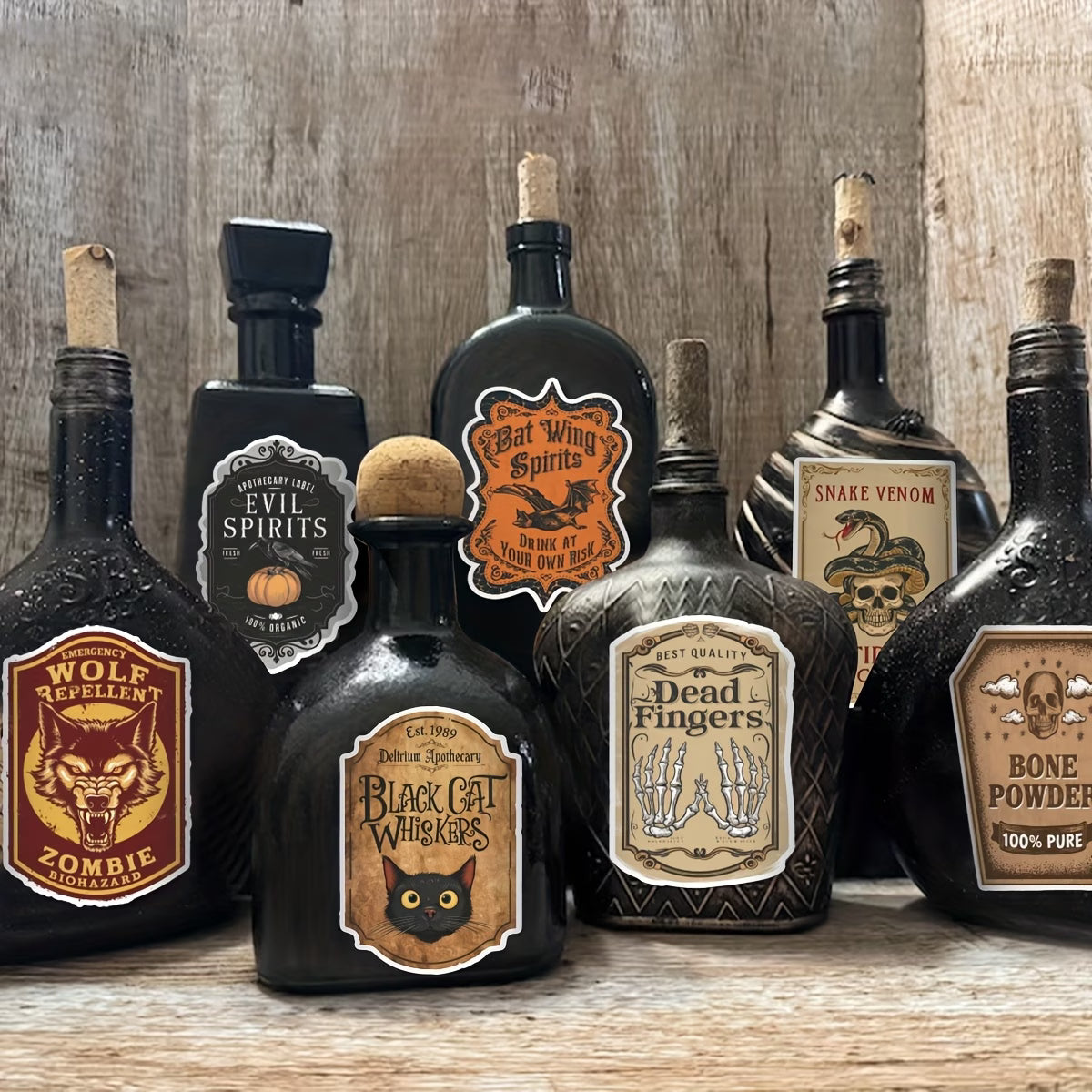 Potion decors glasses