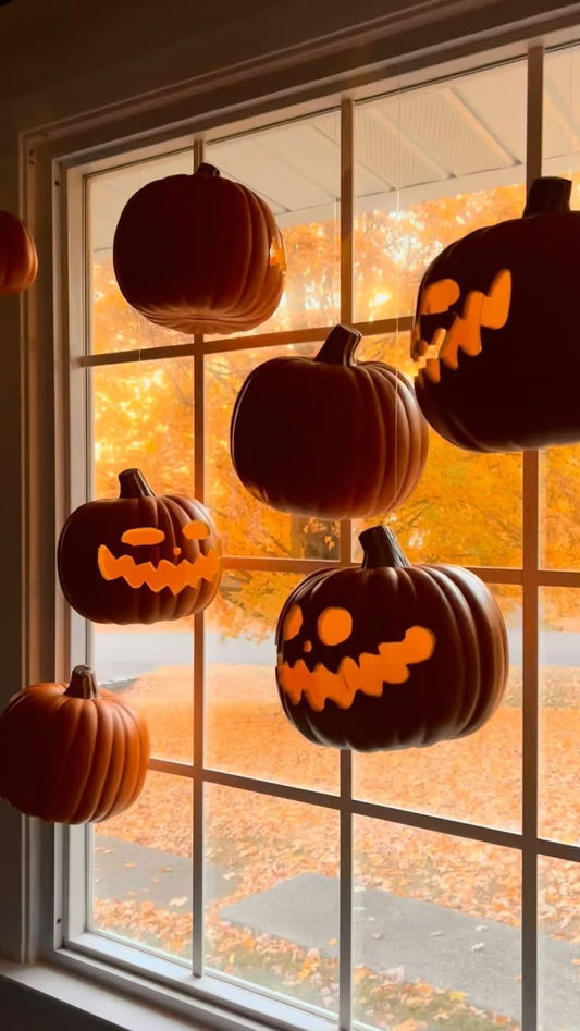 Hanging foam pumpkin 1 piece