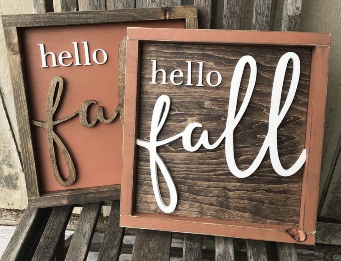 Hello Fall Painting
