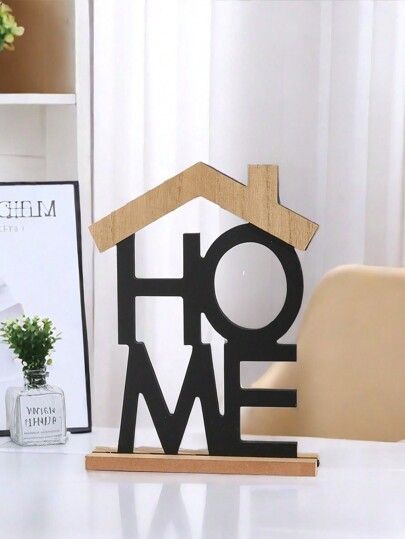 Home table wood decor