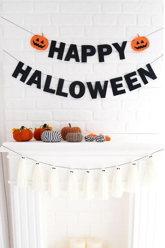 Happy halloween girlands