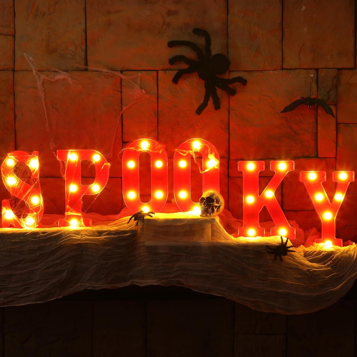 Spooky Led decor