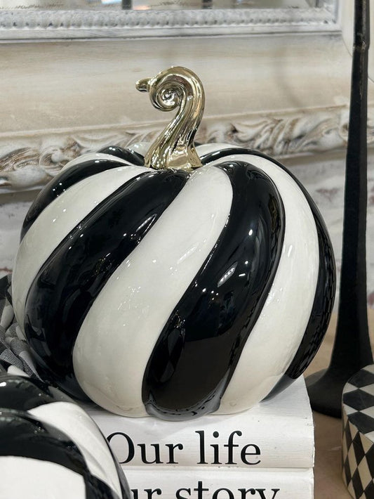 Pumpkin swirl ceramics