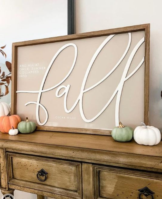 Fall rustic Painting