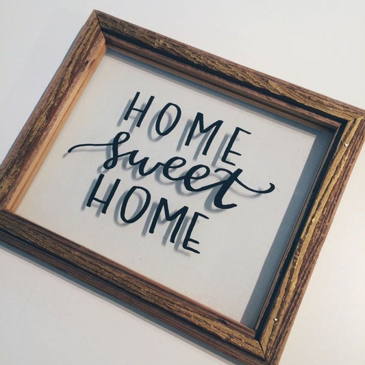 Home sweet home obraz