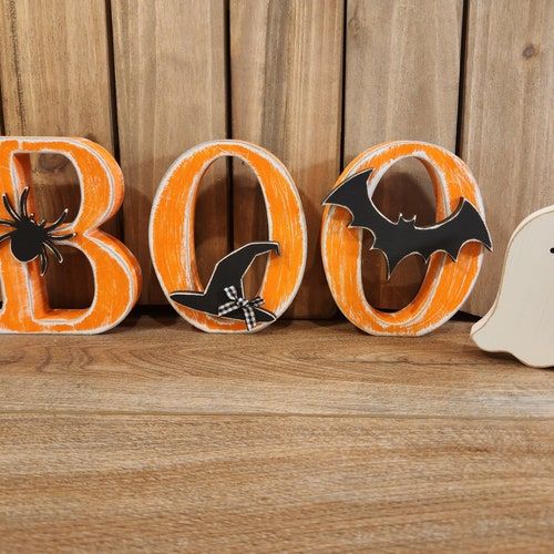 Boo napis halloween