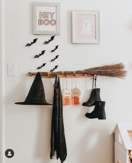 Broom wall decor