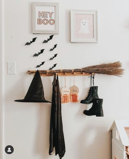 Broom wall decor